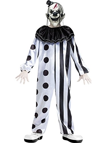 Fun World Killer Clown Child Costume, Medium
