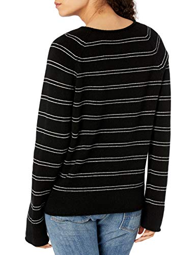 Vince Women's Railroad Stripe Long Sleeve2