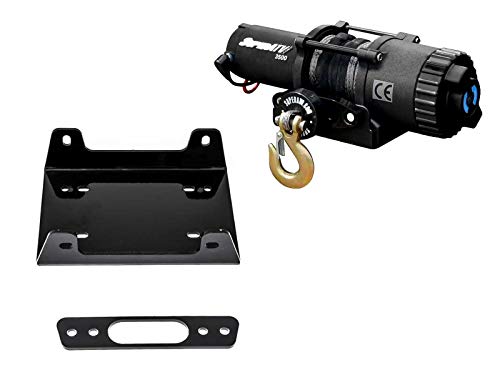 SuperATV Yamaha Wolverine X2 1000 Winch Mounting Plate