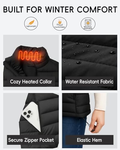 ColdBye Women’s 7.4V Heated Vest