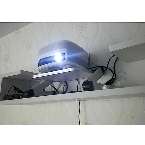 Soporte universal ajustable para proyector, plegable 90° miniatura 4