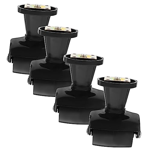 ZUNOXAZ 4個可能な家具用キャスター 高耐久性オフィスチェア用車輪 静音デザイン コンパクト 家具移動に