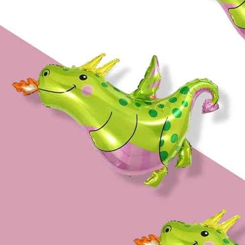 Image of Party Propz Dinosaur Theme Birthday Decorations - 52Pcs Birthday Decoration Kit, Birthday Decoration Items, Dinosaur Balloons For Birthday, Dinosaur Foil Balloons For Kids (Cardstock)
