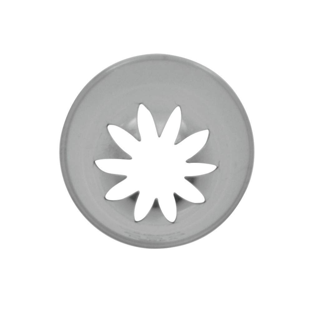 Ateco Steel Medium Closed Star Pastry Tip - #858