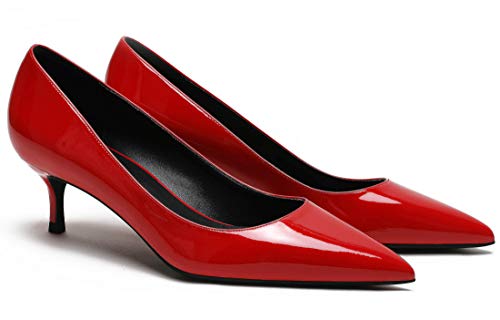 Review de Stilettos rojos piel Top diez. 9 Imagen adicional