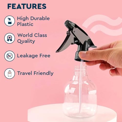 Image of Umite Chef Plant Spray Bottle for Gardening | Fine 300 ml Mist Water Sprayer for Indoor & Outdoor Plants | Garden Plant Mister, Hand Pressure Trigger Sprayer for Flowers, Leaves & Home Gardening