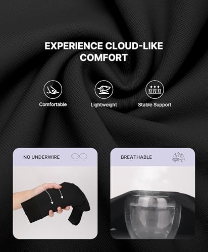 Image of SHAPELLX Post Surgery Bras Front Closure Compression Bra Surgical Wirefree Mastectomy Bra with Adjustable Straps