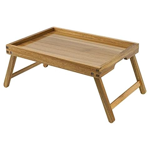 VaeFae Acacia Bed Table Tray Cover