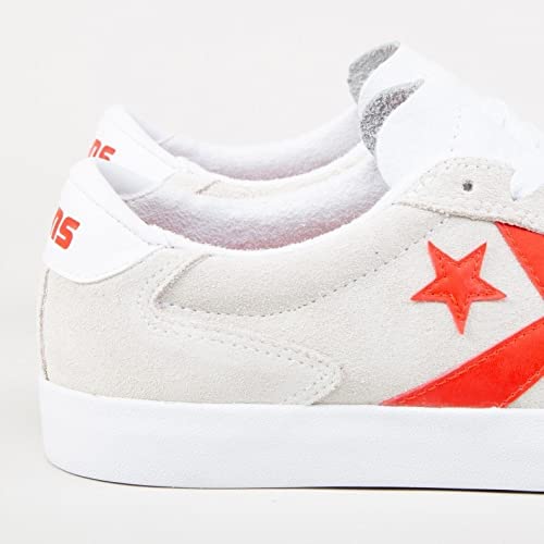 Converse Checkpoint Pro OX Unisex White and Red Low Top Sneakers Size 7 Men / 8.5 Women3