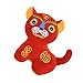 NUOBESTY 2022 Capodanno Cinese Peluche Peluche Cinese Zodiac Tiger Peluche Lucky Tiger Figurine Peluche Zodiac Zodiac Animal Mascot Giocattoli Tiger Doll Peluche Figurine Animale Statue
