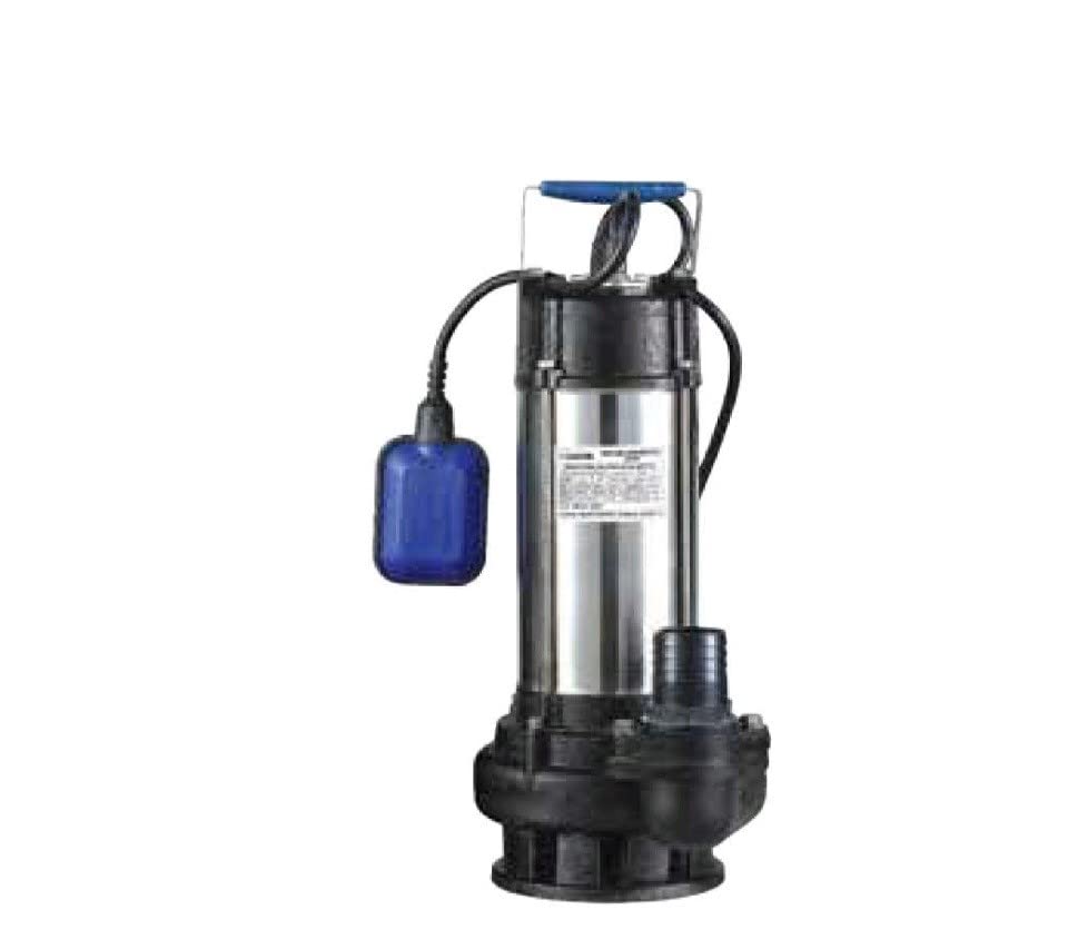V-Guard Sewage Pump, Automatic, 2 HP Single Phase 220v, Discharge Size-2 inch, for Domestic and Commercial Purpose, Multicilor