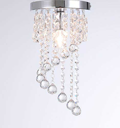 Moderna LED Luz de Techo,Cristal,Girar Vidrio,Plafón Lámpara Techo,LED Lámpara de Techo,para Baño Dormitorio Cocina Sala de Estar Comedor Balcón Pasillo (220V) Cover