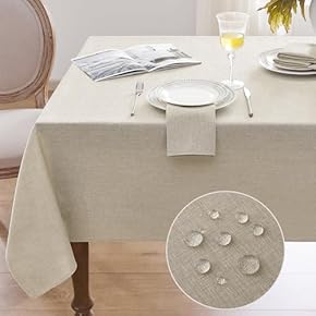 2点　ポテチーノ　テーブルクロス　キッチンマット　未使用品 Amazon｜PIRN テーブルクロス リネン 85*85 テーブルマット ライト