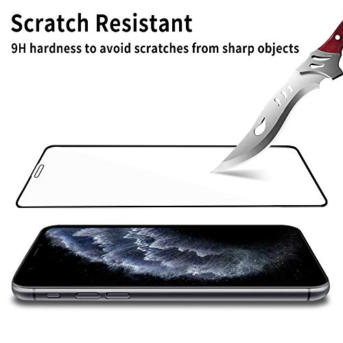 4youquality [3-Pack[Full Coverage] iPhone 11 Pro Max & iPhone XS Max Screen Protector, Tempered Glass Film [Full-Coverage][LifetimeSupport] Screen Protector for iPhone XS Max & iPhone 11 Pro Max
