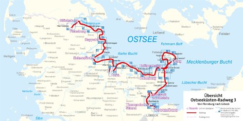 FF6003 Ostseeküstenradweg 3, von Flensburg nach