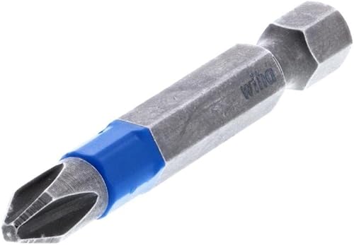 Miniatura 2 de Wiha TerminatorBlue - Broca de impacto Phillips #2-2 pulgadas, paquete de 2