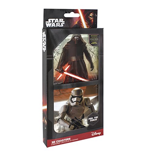 Preisvergleich Produktbild Star Wars 3D-Glasuntersetzer, schwarz