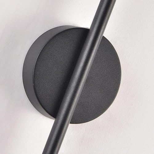 Image of Glowave Modern 600mm LED Long Tube Wall Light - Tricolour | White, Warm White, Natural White | (Black)