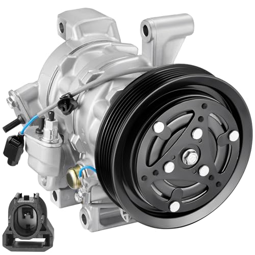 BDFHYK 168372 Air Conditioning A/C Compressor with Clutch Compatible with Honda HR-V L4 1.8L 2016 2017 2018 2019 2020 2021 2022