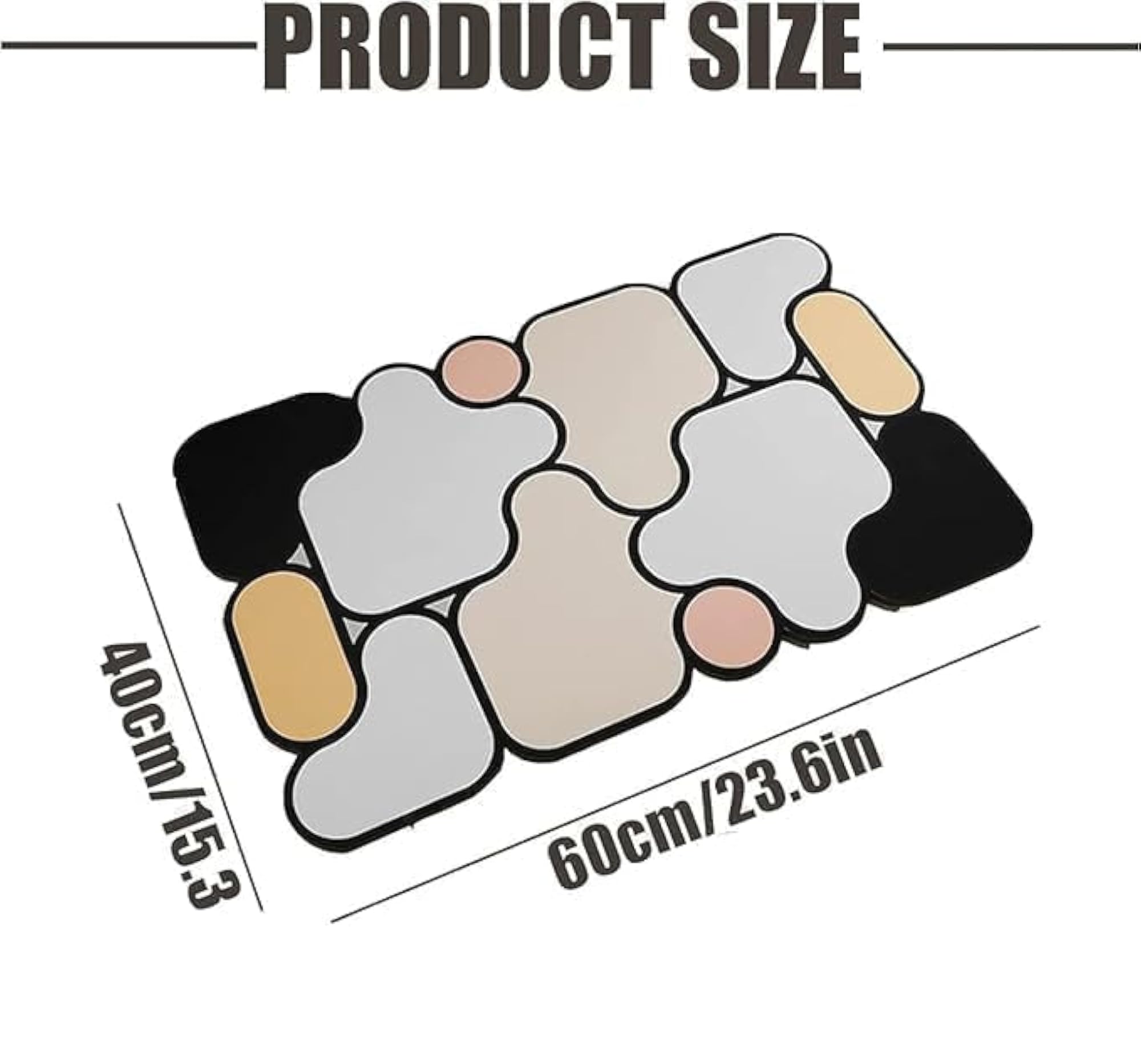 Interlocking Flower Floor Mat