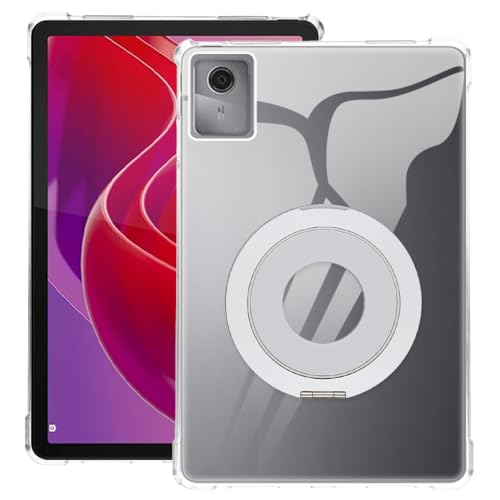 Funda Lenovo Tab K11 2024 transparente con soporte mango escritorio