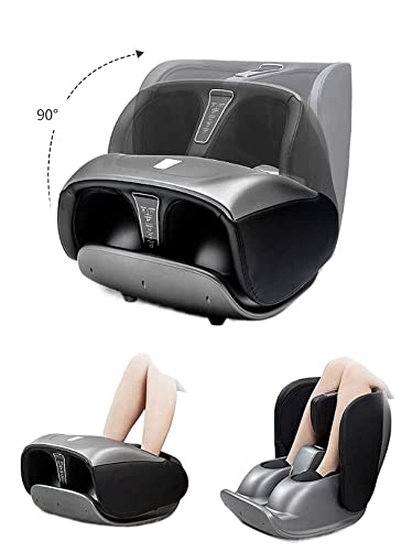 Masajeador de pies ToeWoe con calor, masaje shiatsu para pies y pantorrillas, masaje profundo para alivio del dolor, masaje de tejidos profundos, regalos para hombres y mujeres miniatura 4