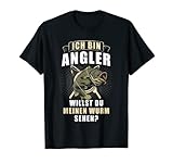 Angler Geschenk Männer Kinder Fischer Fischen Angelverein T-Shirt