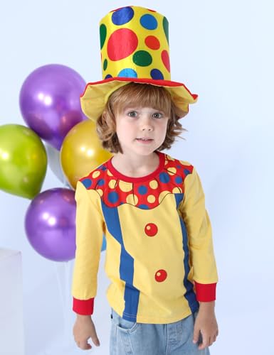 Cosland Toddler Boys' Clown Hat For Kids thumb #2