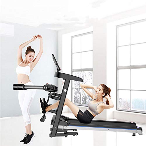 Image of Treadmills,Household Small Fitness Walking Machine Bluetooth Electric Treadmill Folding Slimming Treadmill,Intended for Home /Office