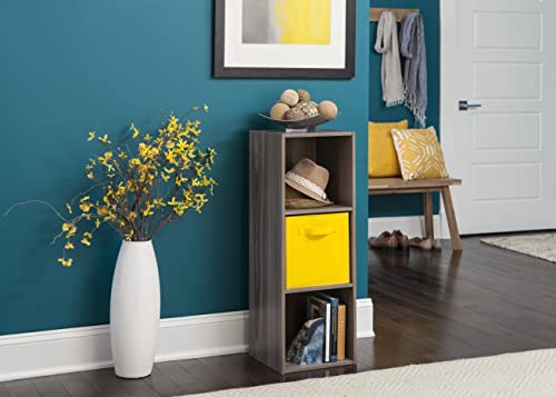 image for ClosetMaid Cubeicals 3 Cube Storage Shelf Organizer Bookshelf - Vertic