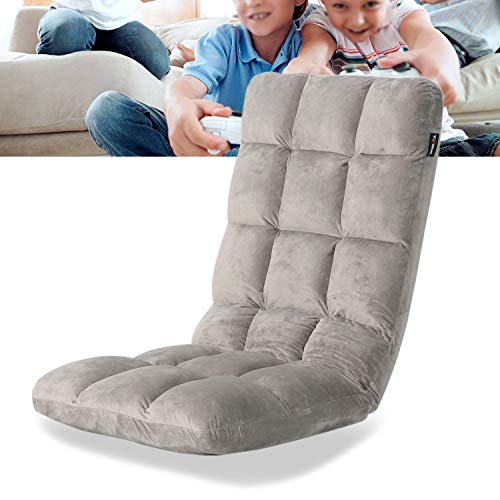 Altrobene High Back Floor Gaming Chair, Lazy Sofa Couch Bed, Softly Cushioned, Easily