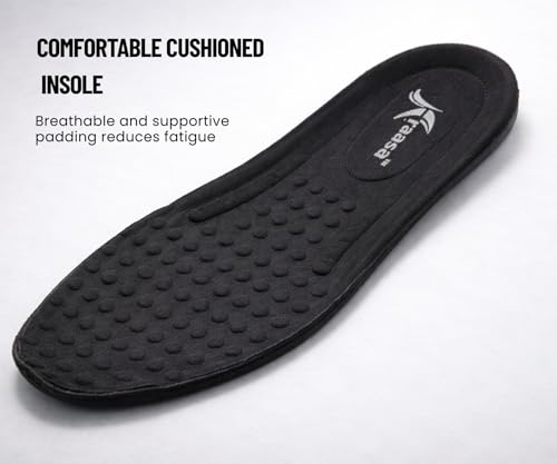 Image of Kraasa Men's Formal Slip-On Shoes | Vegan Leather Upper | Airmix Sole | High Cushioning | Lightweight & Comfortable