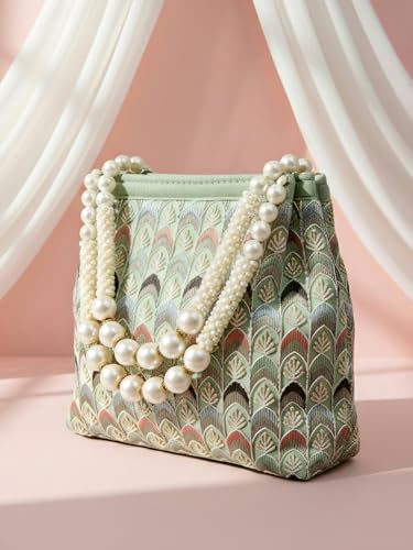 Image of Adiva Potli Handbags For Women | Potli Bags For Ladies For Wedding | Potli Bags For Women | Wedding Bags For Woman | Batwa Potlis Hand Bag | Designer Potli Bag For Ladies For Marriage
