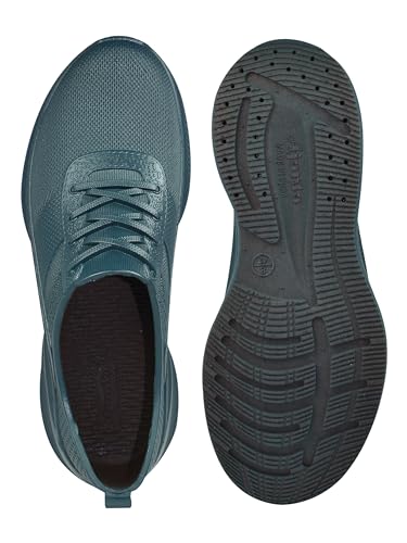 Image of AJANTA Men's PVC Sneaker | Waterproof Casual & Rain Shoes for Walking, Travel & Office | Skid Resistant Outsole for Firm Grip