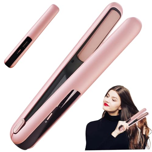 Plancha de Pelo Mini Portátil Recargable NIDONE miniatura 1