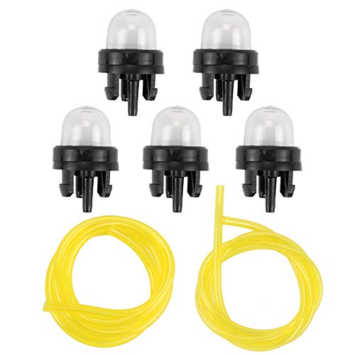 Coolwind Primer Bulb 188-512 with Fuel Line fit Poulan P4018AV-BH P4018WM Ryobi Homelite Toro Craftsman Blower Weedeater Trimmer 8Z060 Chainsaw Carburetor Gas Saw