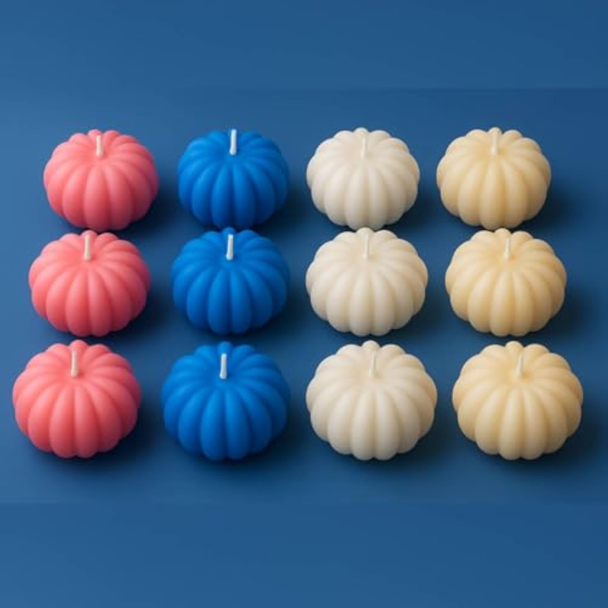 Blooming Sphere LED Decorative Candles, Flameless Glow Lights