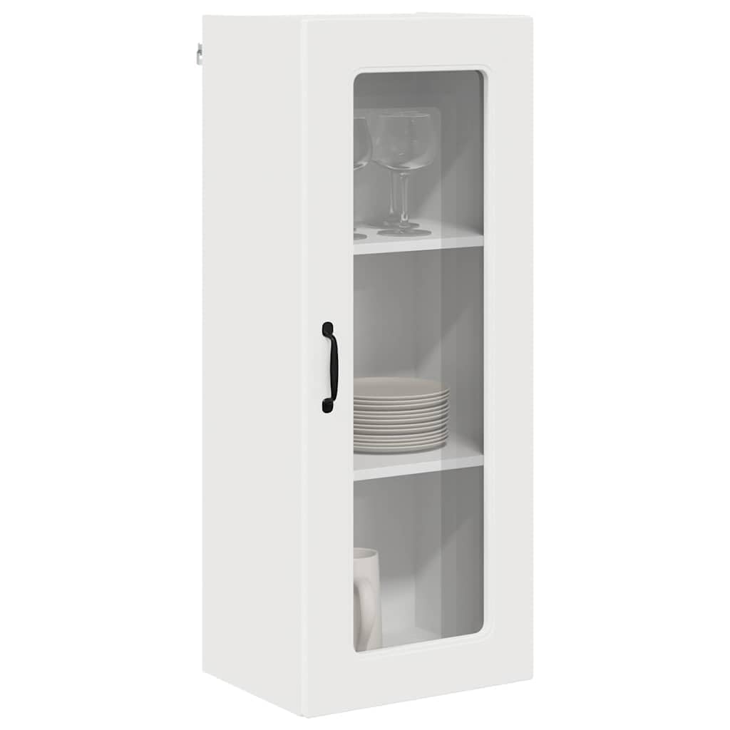 vidaXL Dishwasher Panel Kalmar White 40 x 31 x 100 cm Engineered Wood, Elegant Modern Kitchen Shelf, Ample Storage Solutions, Rectangular Wall Cabinet, Utensil Organizer for Home Essentials — image 1