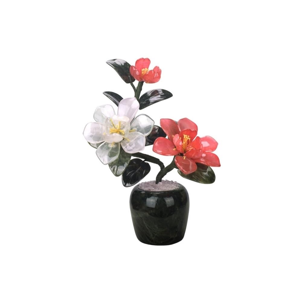 CHENGAIJIAN Artificial Bonsai Tree, Jade Bonsai Decorative Faux Plants House Plant for Office Desk Artificial Tree