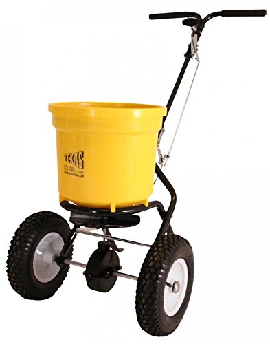 Texas CS 2500 Hand Spreader Centrifugal Spreader 25 Litres Road Salt and Fertiliser Universal Shaker for All Year Use.