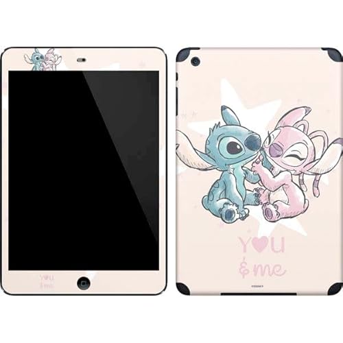Skinit Decal Tablet Skin Compatible with iPad mini (1st & 2nd Gen) - Officially Licensed Disney Lilo and Stitch Stitch and Angel Design