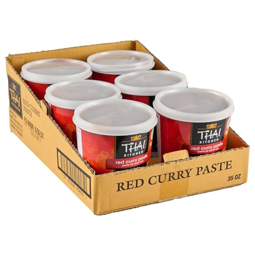 Thai Kitchen Red Curry Paste, 35 oz (Pack of 6) - Six 35 Ounce Tu...