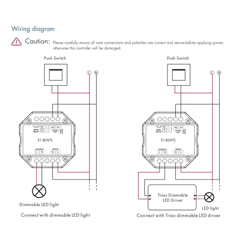 Interrupteur variateur LED avec commande vocale et sans fil - 6