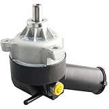 MACAX Power Steering Pump E7TZ-3A674-BBRM with Reservoir Compatible with Ford Bronco F-150 F-350 1990-1996 F-200 1990 F-250 1990-1997 L6 V8 Replaces 20-7272 711-2141 N711-2141 6085R