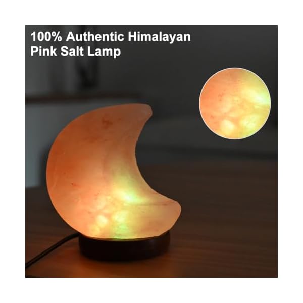   FANHAO-Himalayan-Salt-Lamp-100-Authentic-Natural-Hand-Carved-Moon-Pink-Crystal-Rock-Salt-with-8-Color-Changing-USB-Salt-Rock-Lamp-Night-Light-for-Home-Decor-and-Gift-Neem-Wooden-Base