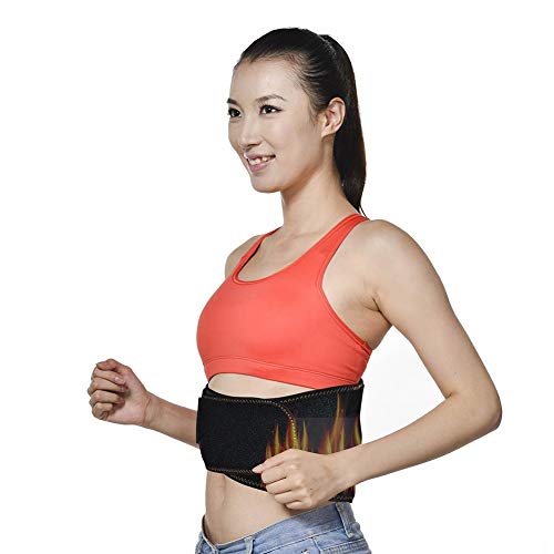 ZFF Soporte Lumbar Cinturón Vibración Masaje por Mujer Y Hombres Dolor Alivio Hernia De...