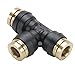 Union Tee, 3/8 x 3/8 x 5/32 In., PK10