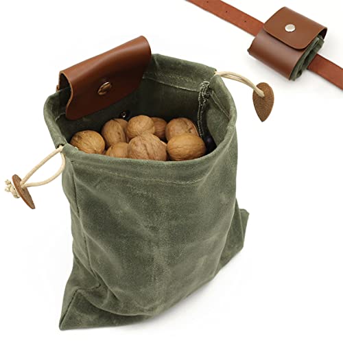 ASENIE Waxed Canvas Pouch