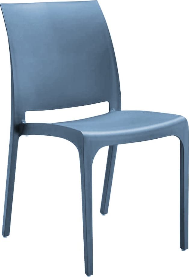 Chaise Volga en polypropylène 46 x 54 x 80 h Bleu HF807290-BLEU