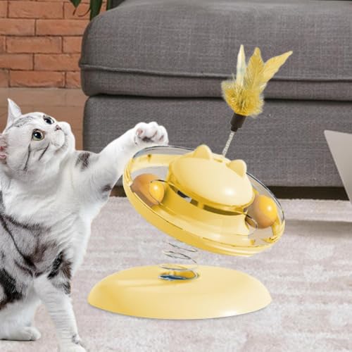 Jouet à friandises pour chatons et grands chats structure enrichissement durable - 3